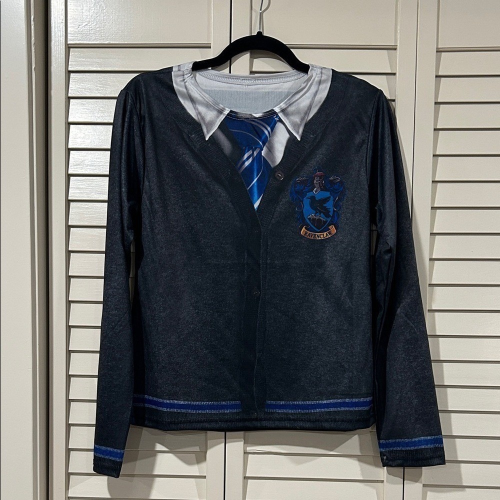 Harry Potter Ravenclaw Long Sleeve Shirt - Size Medium